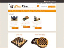 Tablet Screenshot of chesskart.com